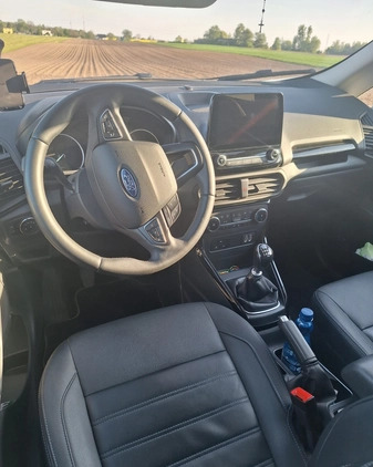 Ford EcoSport cena 72500 przebieg: 53150, rok produkcji 2020 z Września małe 631